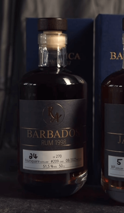 RA Foursquare Barbados 1998 2025 0,5l 51,5% vol. Artesanal Rum Single Cask 209