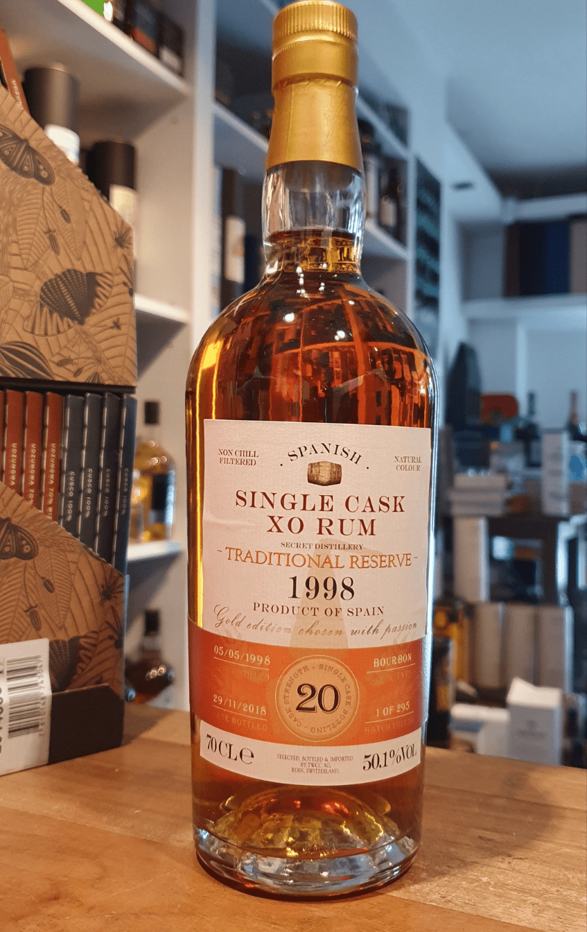 TWCC Single cask Rum 1998 XO Spanish Reserve 50,1%vol. 0,7l Fl Rum