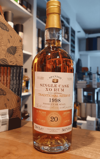 TWCC Single cask Rum 1998 XO Spanish Reserve 50,1%vol. 0,7l Fl Rum
