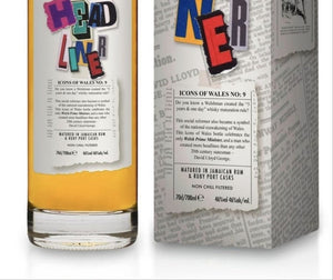 Penderyn Headliner IOW #9 Edition Icon of Wales 0,7l 46% vol. mit GP Whisky wales single malt  Nase