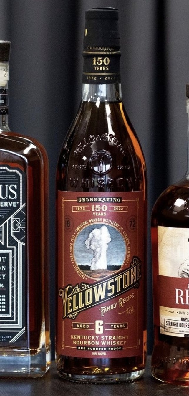 Yellowstone 150th 6y Family Recipe Sell Bourbon Whiskey 0,7l 50% vol. limitiert