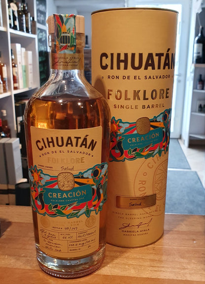 Cihuatan Folklore 16y Single cask 0,7l 55,4% vol. Rum el salvador excl. Salud
