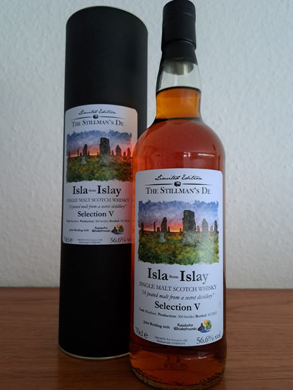 he Stillmans Whisky Isla from Islay Fassabfüllung 2022 in Fassstärke Caol Ila 0,7l 56,6% vol. Selection 5 ( V) 6 Jahre Sherry