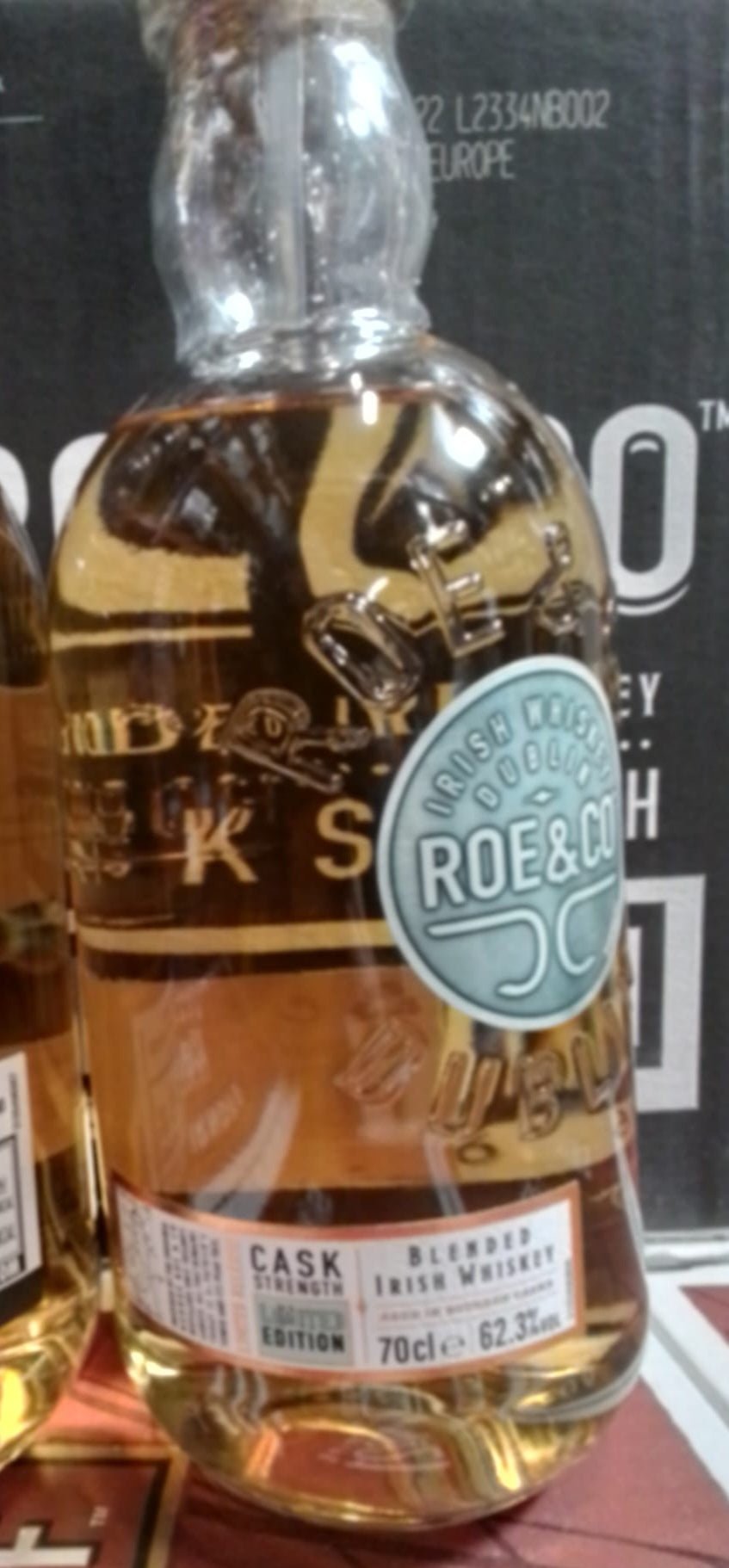 Roe & Co Cask Strength 62,3 2022 Edition 62,3%vol 0.7l Irish whiskey without gift box ! - inn-out-shop