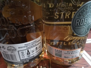 Roe & Co Cask Strength 62,3 2022 Edition 62,3%vol 0.7l Irischer Whiskey ohne GP ! - inn-out-shop