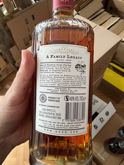 Don Q Zinfandel cask Rum 0,7l 40% vol. Puerto Rico - inn-out-shop