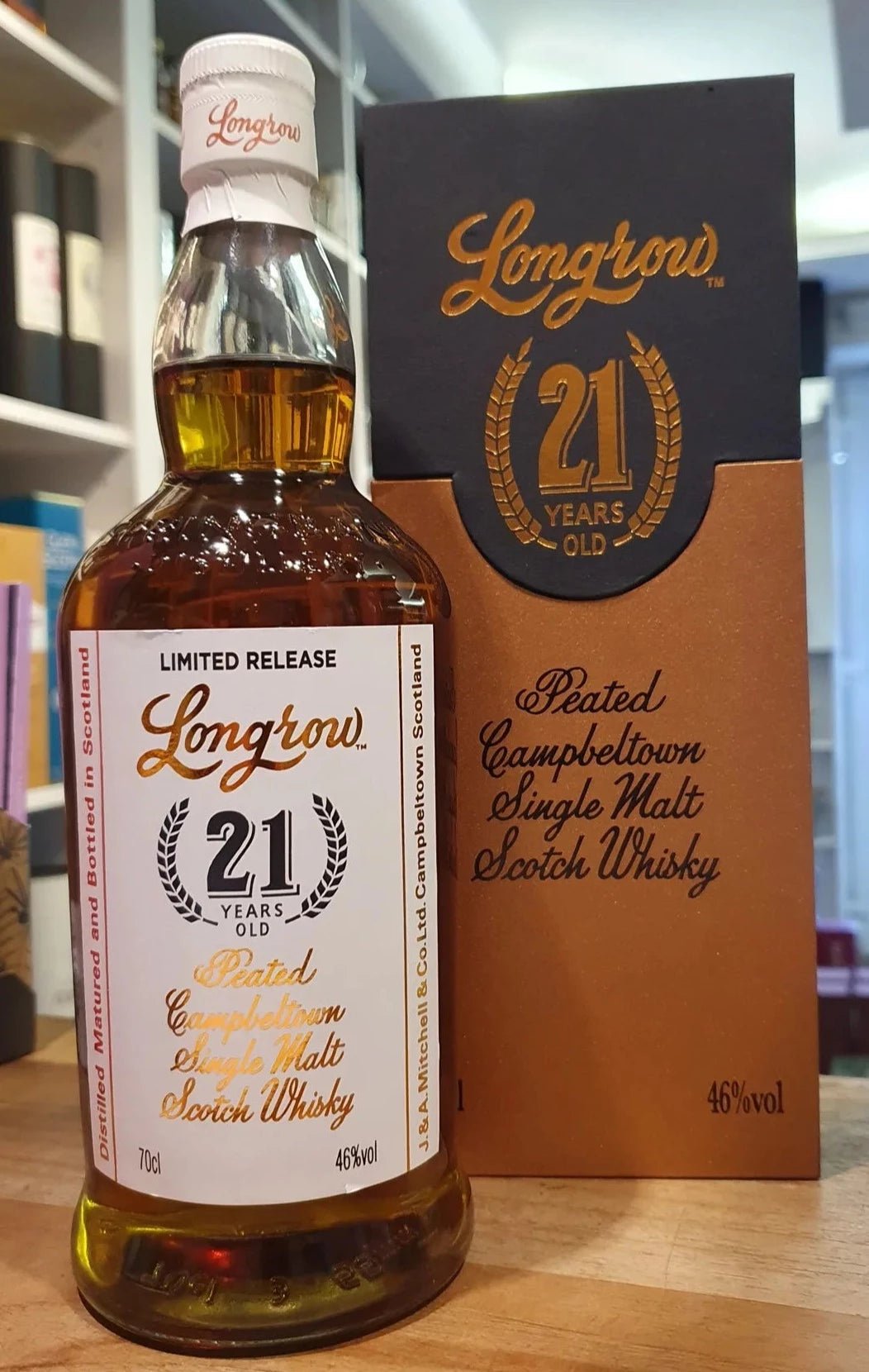 Longrow 21y 2023 0,7l 46% vol. Schottland Campbeltown