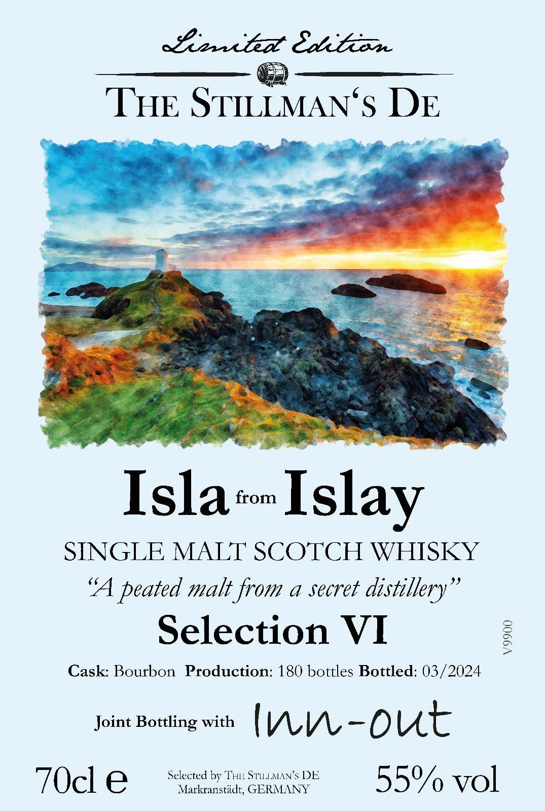 Caol Ila The Stillmans Whisky Isla from Islay 2024 in Caol Ila 0,7l 55% vol. Selection 6 VI Bourbon 8y limitiert