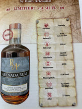 Chargez l&#39;image dans la visionneuse de la galerie,RA Grenada 1996 2024 27y GMWE Dist. 0,5l 55,4%vol. #358 Single Cask Rum Artesanal

