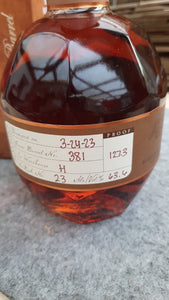 Blanton´s straight from the barrel 0,7l 63,6 % vol. Bourbon Whiskey sftb