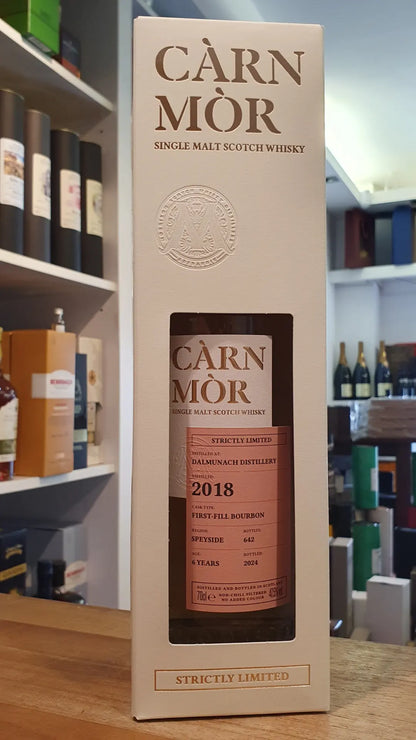 Glenlossie 2017 2024 6y sherry butt Carn Mor 54,8% vol. 0,7l Strictly Limited Speyside Whisky