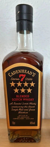 Cadenhead's 7 Stars Sherry Hogshead 0,7l 46 %vol.