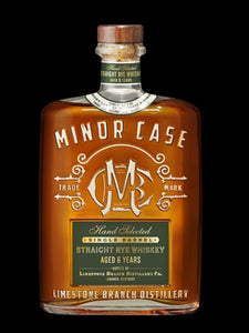 Minor Case Single Barrel 2024 Rye Whiskey 0,7l 55% vol. Bourbon