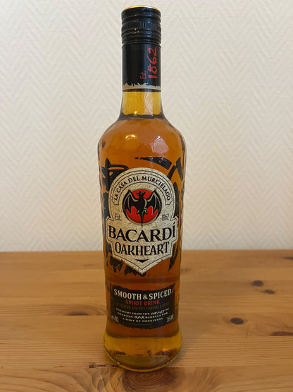 Bacardi Oakheart 0,7l 35% vol. Rum Sonderedition