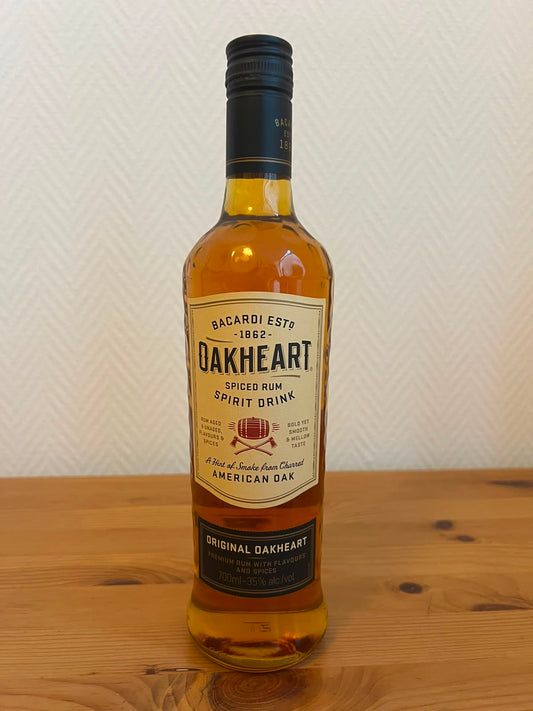 Bacardi Oakheart 0,7l 35% vol. Rum Sonderedition