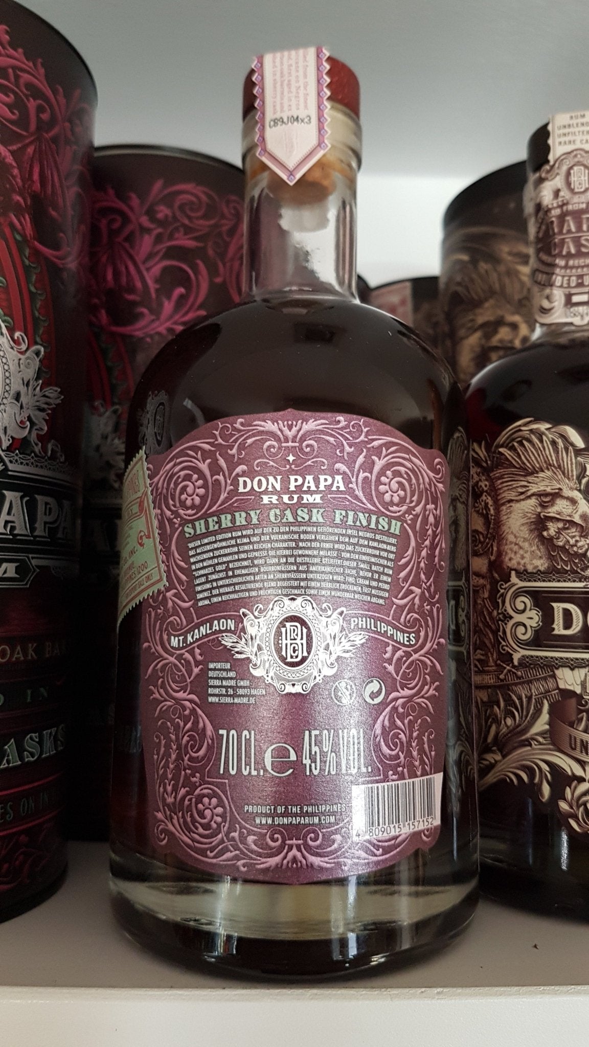 Don Papa sherry cask Édition Inn-out Leipzig inn-out-shop.de