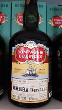 Laden Sie das Bild in den Galerie-Viewer, Compagnie des Indes Rhum Rum Venezuela 14 0.7l 43% Fassabfüllung Sonderedition limitiert auf ein Fass
