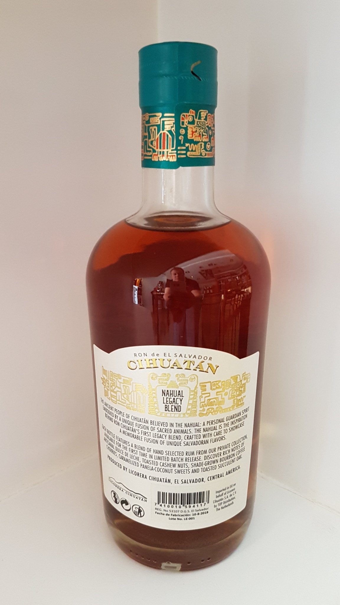 Cihuatan Nahual Lagacy batch 1 Edition blend Rhum Rum aus El Salvador 0.7l 47.5%