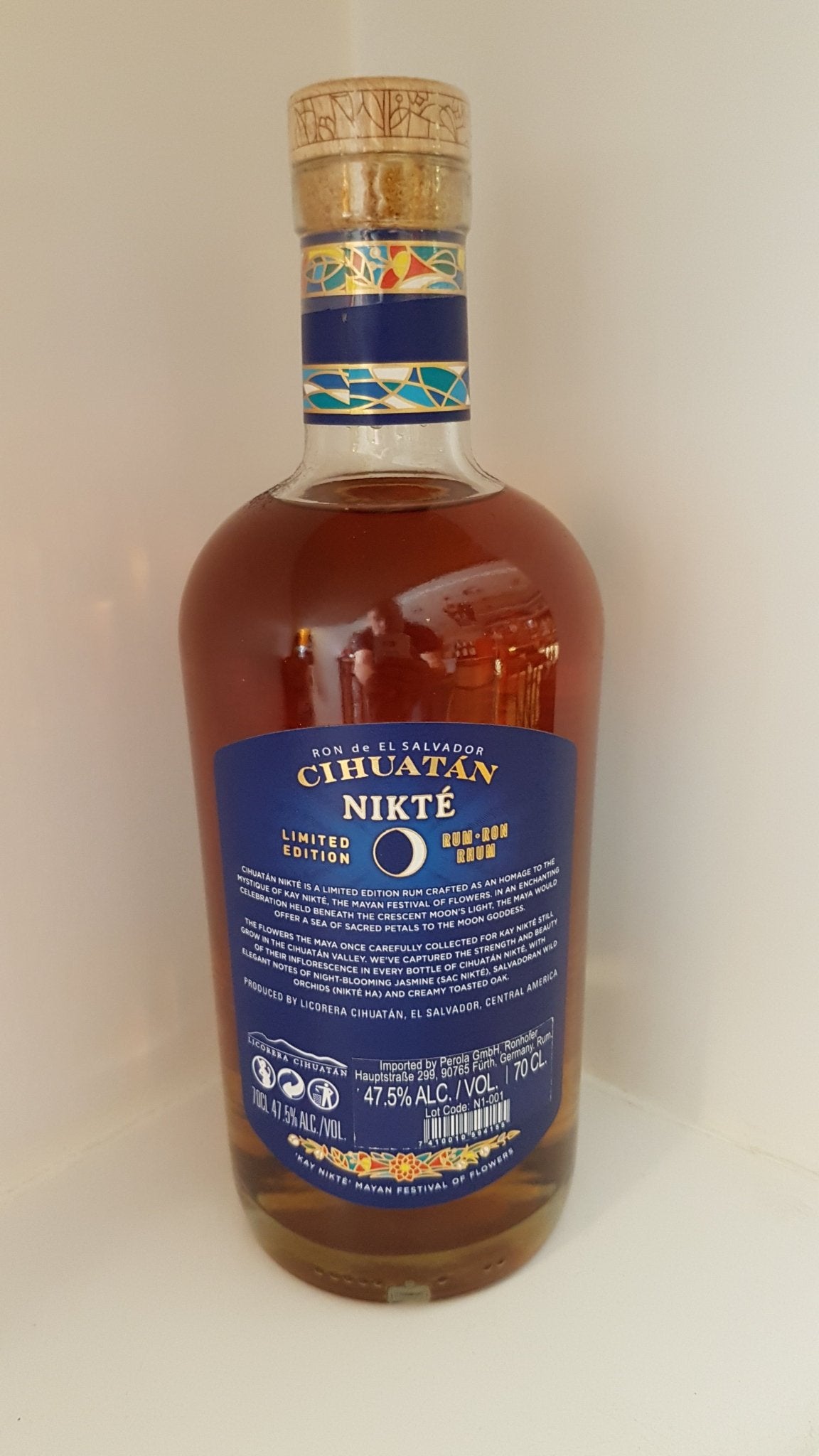 Cihuatan Nikte Rhum Rum el salvador 0,7l 47.5%