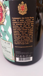 Compagnie des Indes Caribbean 2008 10y 0,7l 43%vol. cdi Rum