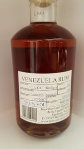 RA Venezuela CADC 2007 2020 12y 0,5l 59.8%vol. Single cask Rum Artesanal