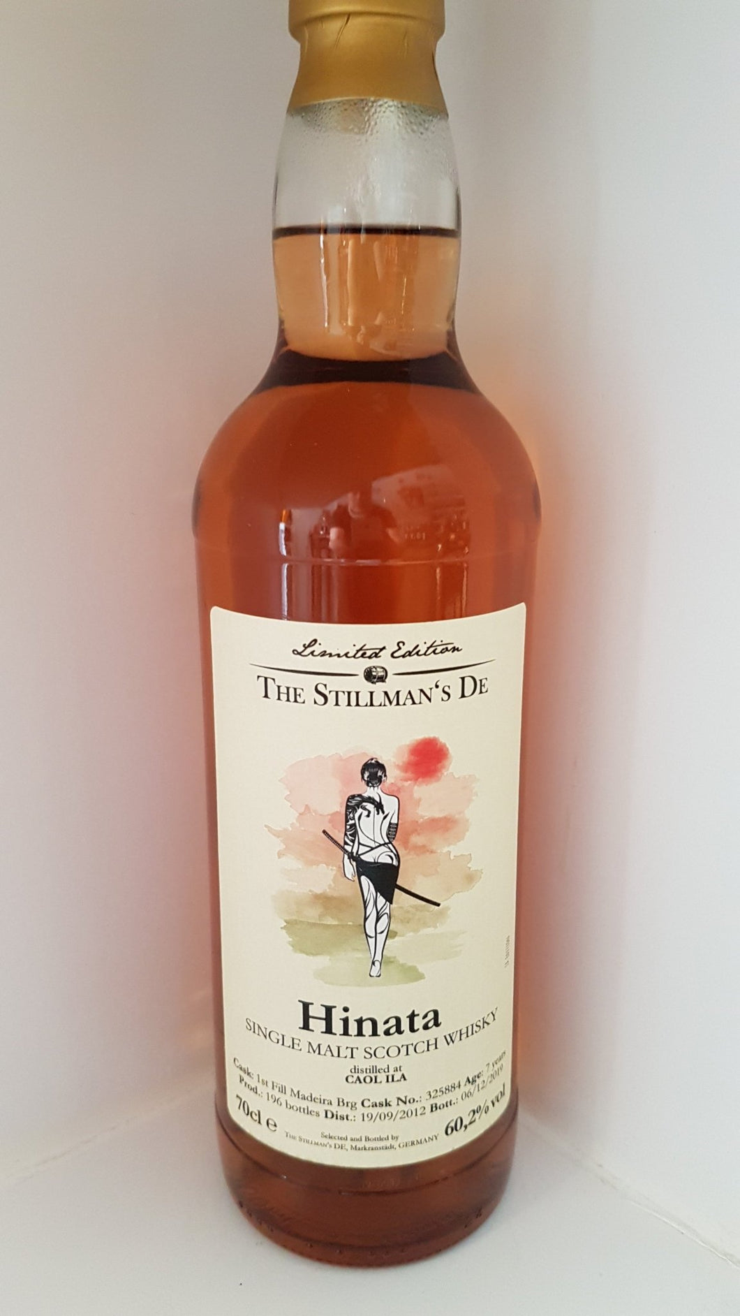 The Stillman´s Whisky Hinata Caol Ila 0.7 60.2% inn-out-shop 