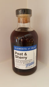 Elements of islay Peat & sherry Islay blend scotch whisky 0.5l 58.2 %