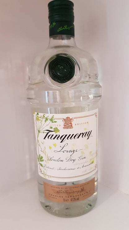 Tanqueray Gin limitierte Edition Lovage 1l Flasche 47.3 % mit Liebstöckel
