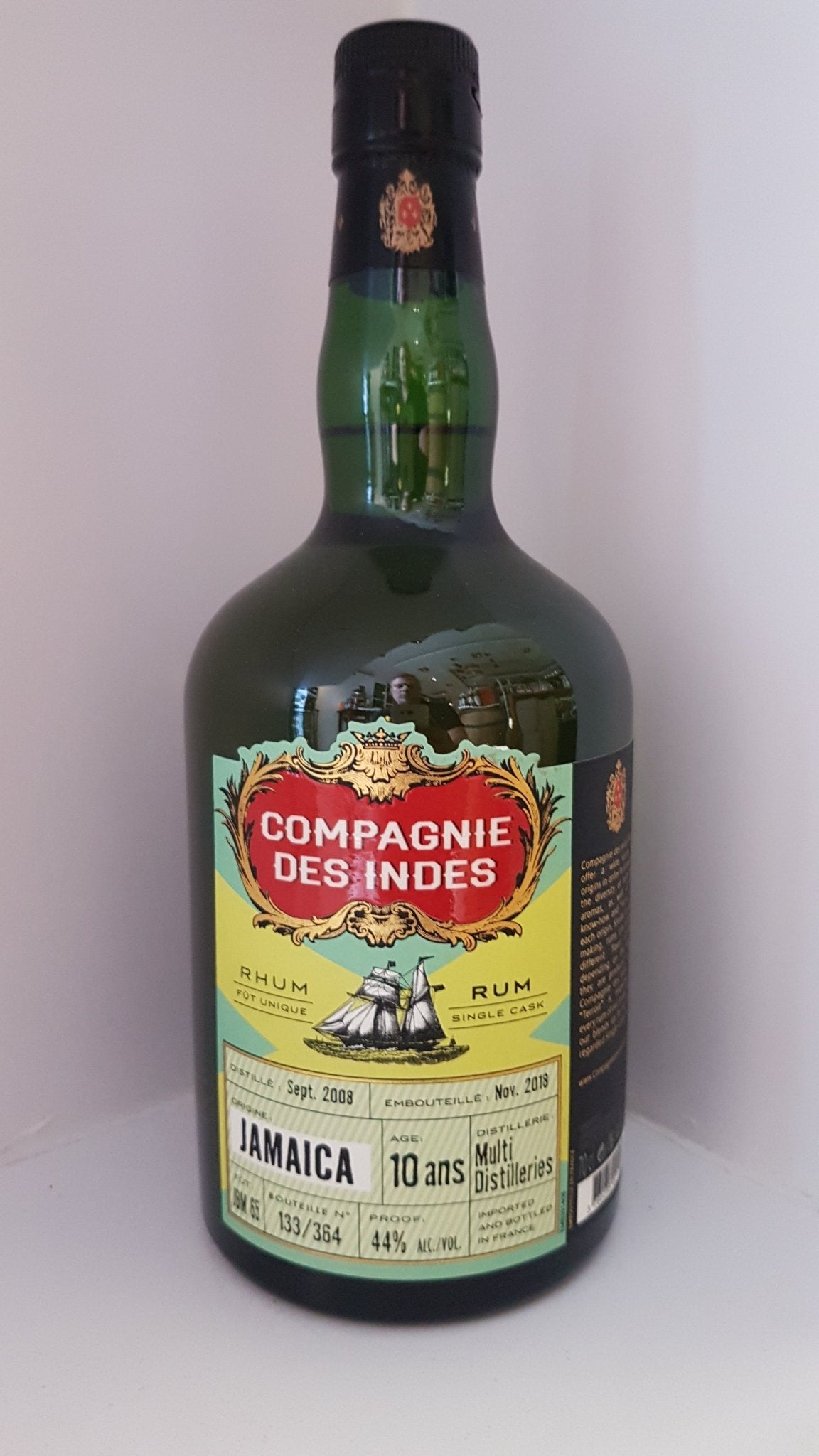 alt
Compagnie des Indes Rum Jamaica 10 Multidestillers 0.7l 44 % cask strength special edition limited to one cask