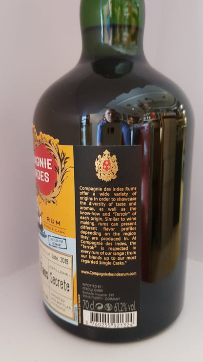 Compagnie des Indes cdi Rhum Rum Panama 11 0,7l 61,2 % Fassabfüllung Sonderedition limitiert auf ein Fass