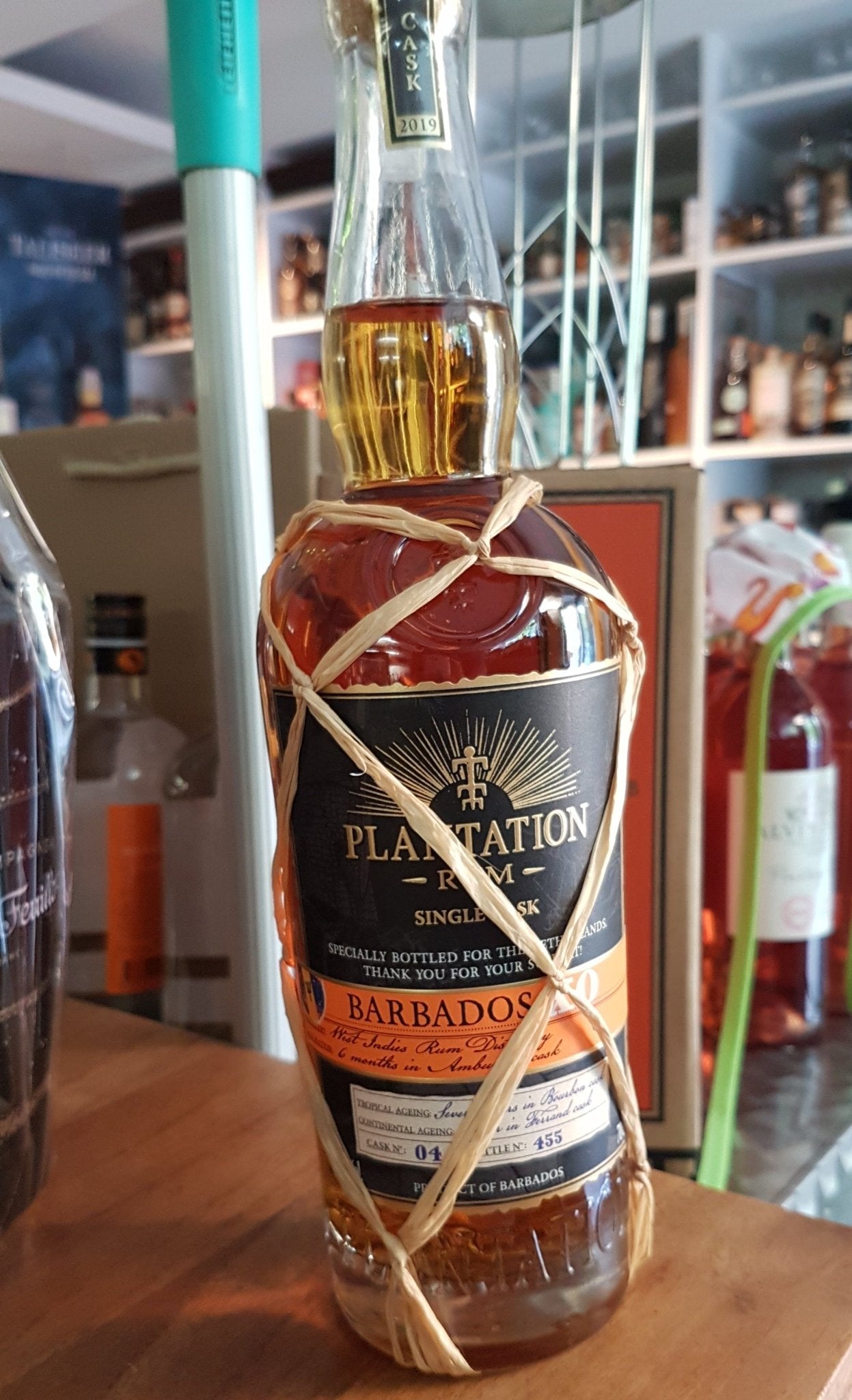 Plantation Rum Barbados XO 2019 0,7l 48% single cask Fassabfüllung Sonderedition limitiert