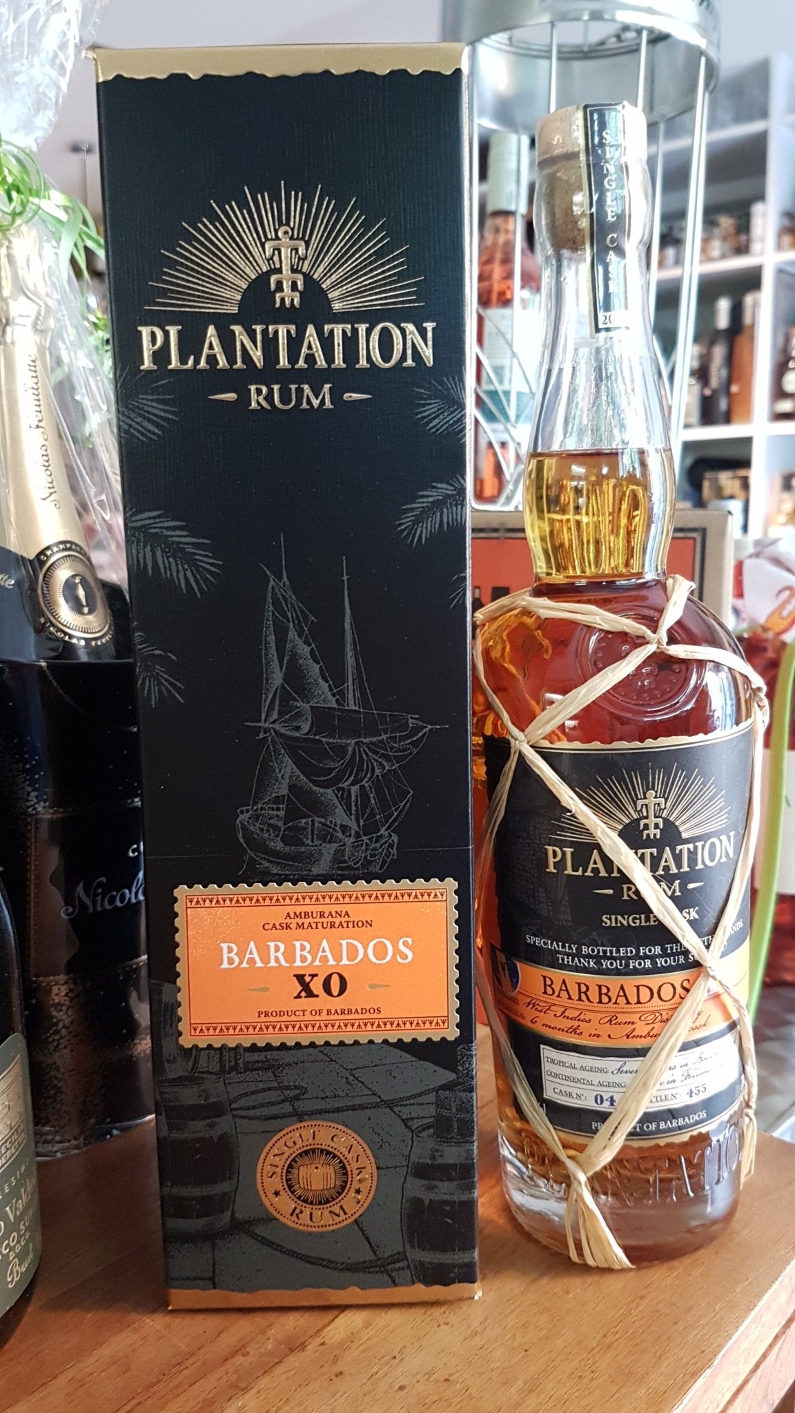 Plantation Rum Barbados XO 2019 0,7l 48% single cask Fassabfüllung Sonderedition limitiert