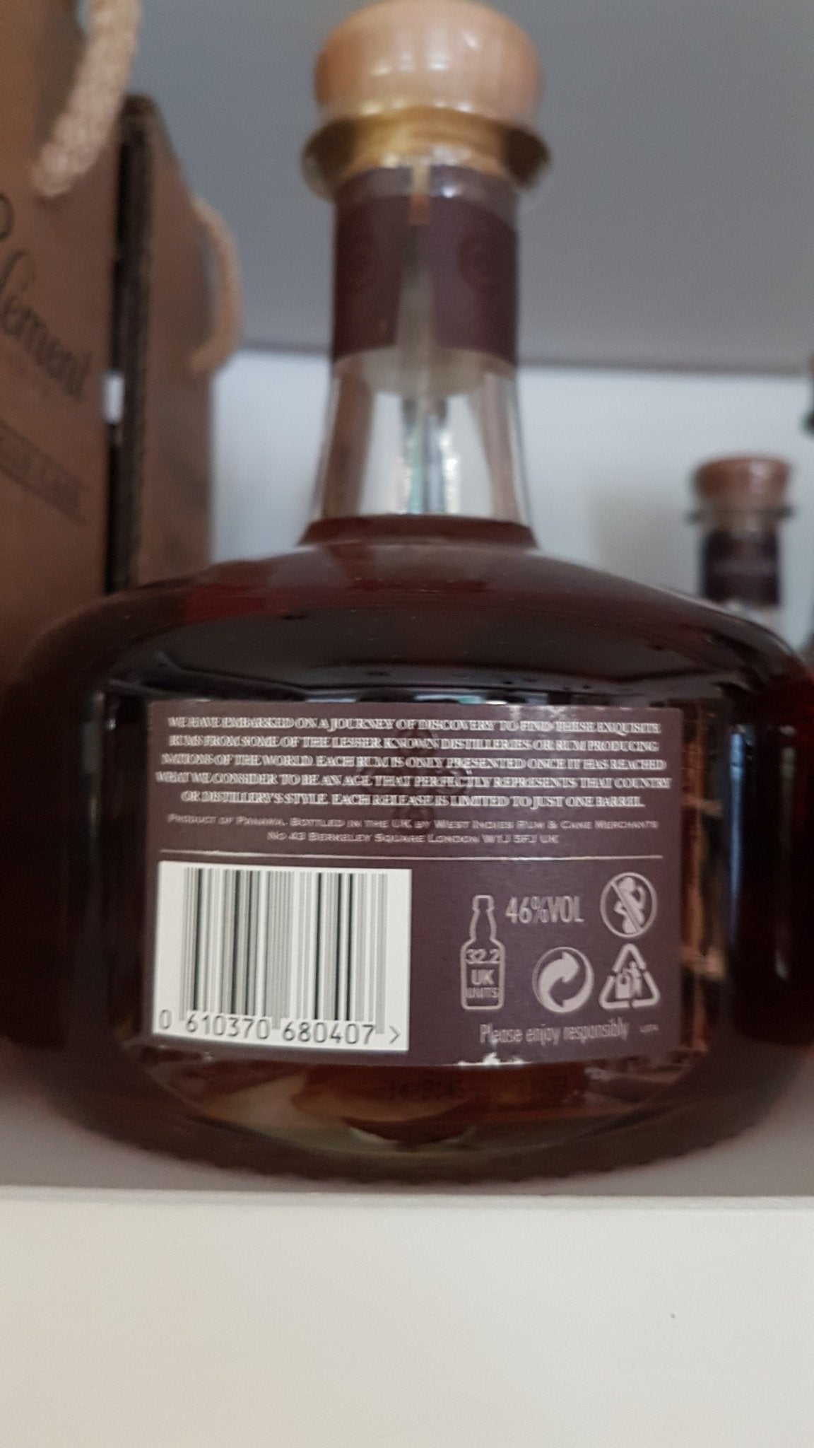 Rum and Cane Merchant Panama Rum XO 0,7l 46%