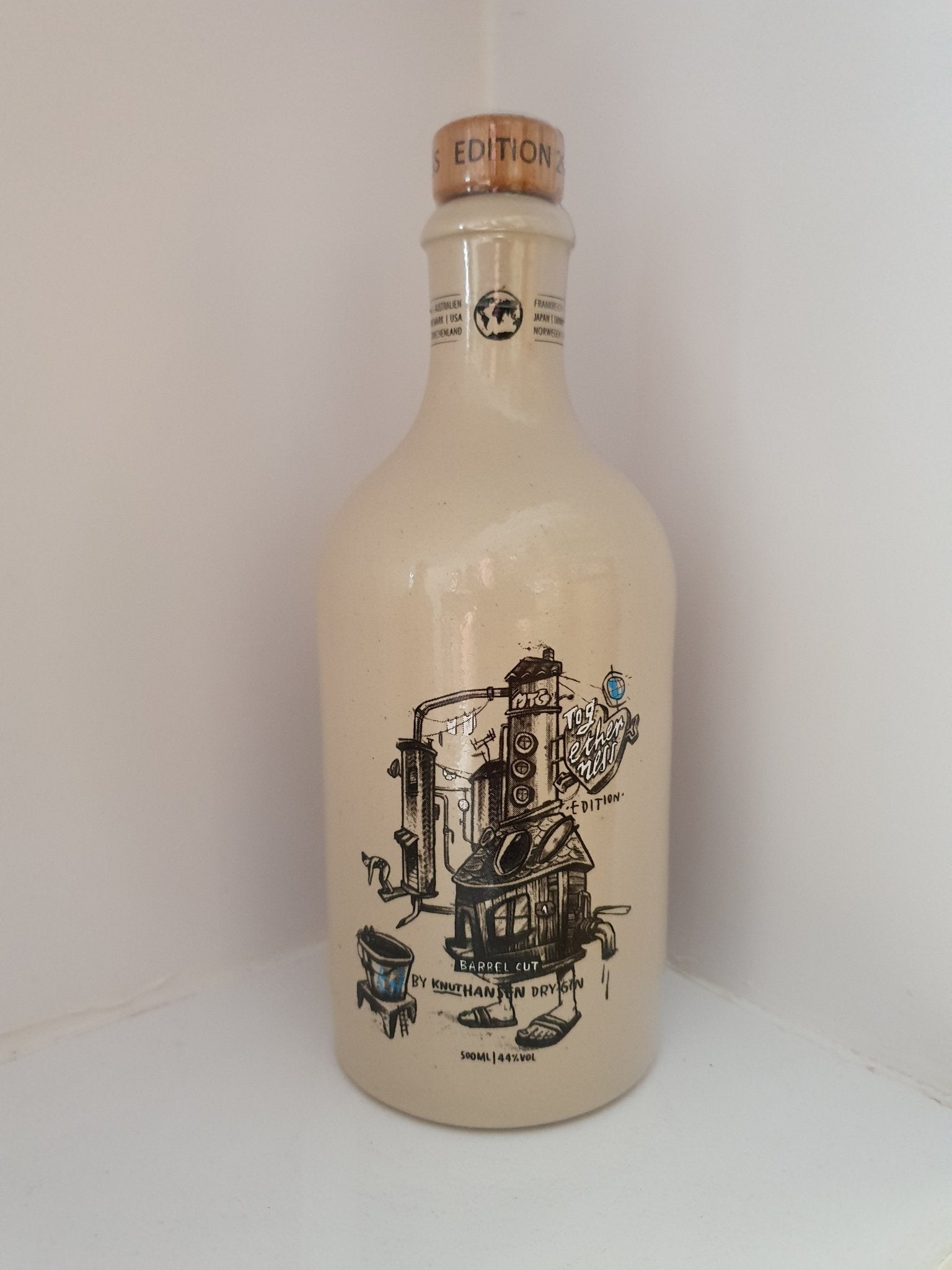 Knut Hansen Gin #Togetherness Edition 0,5L 44% Barrel cut Inn-out-shop
