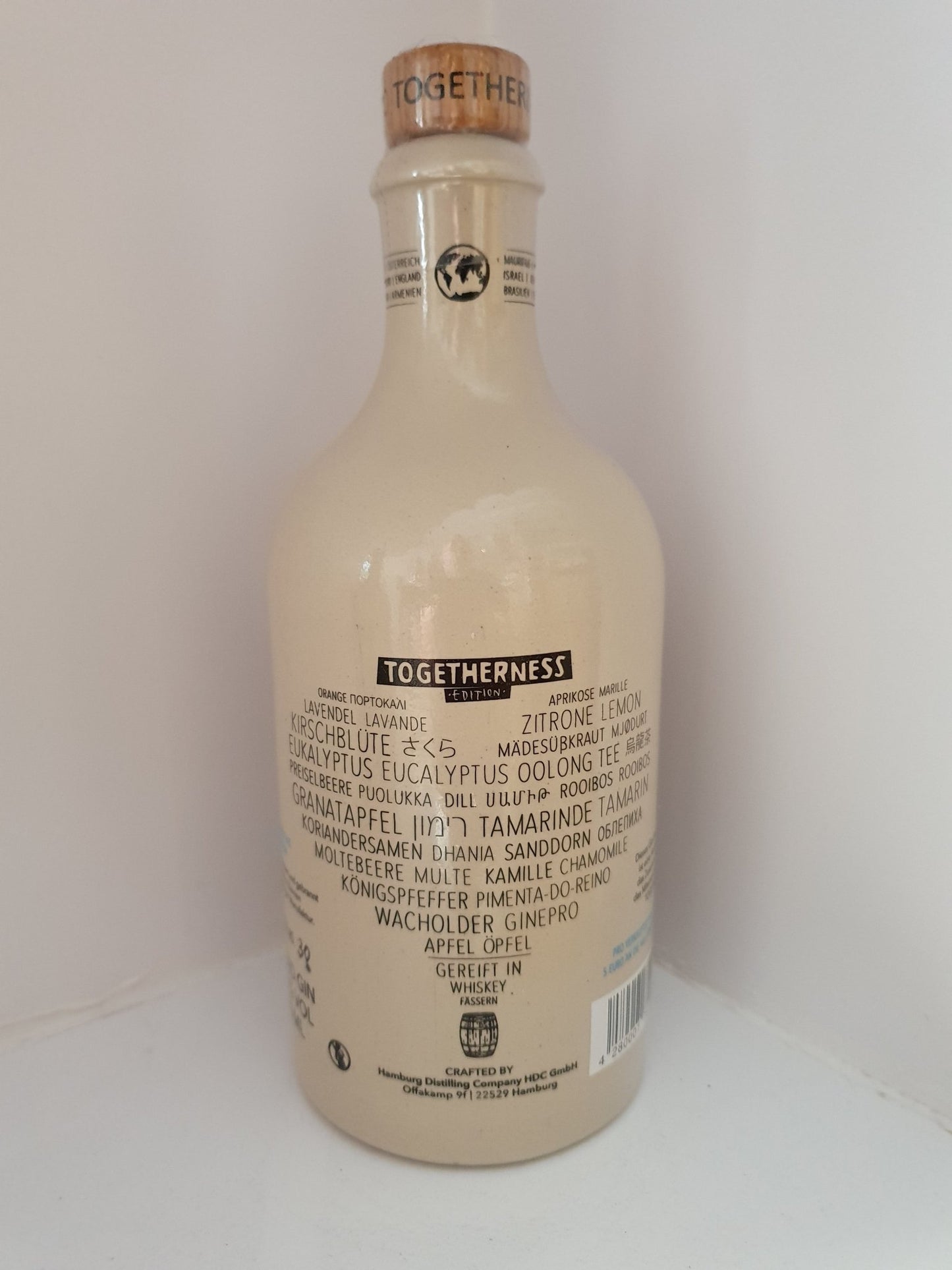 Knut Hansen Gin #Togetherness Edition 0,5L 44% Barrel cut Inn-out-shop