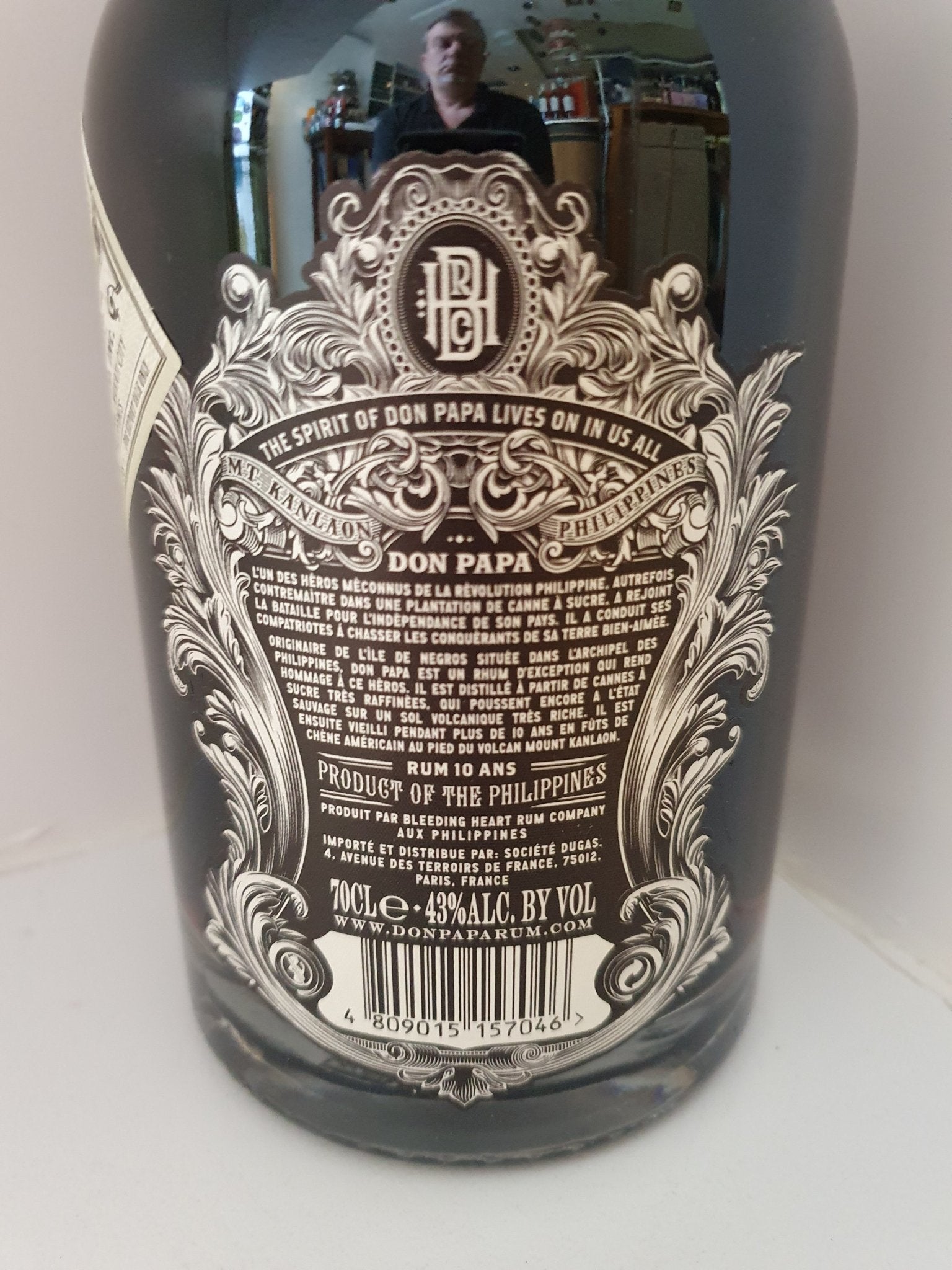 Don Papa Rum 10 Jahre Philippinen 0,7l 43%
