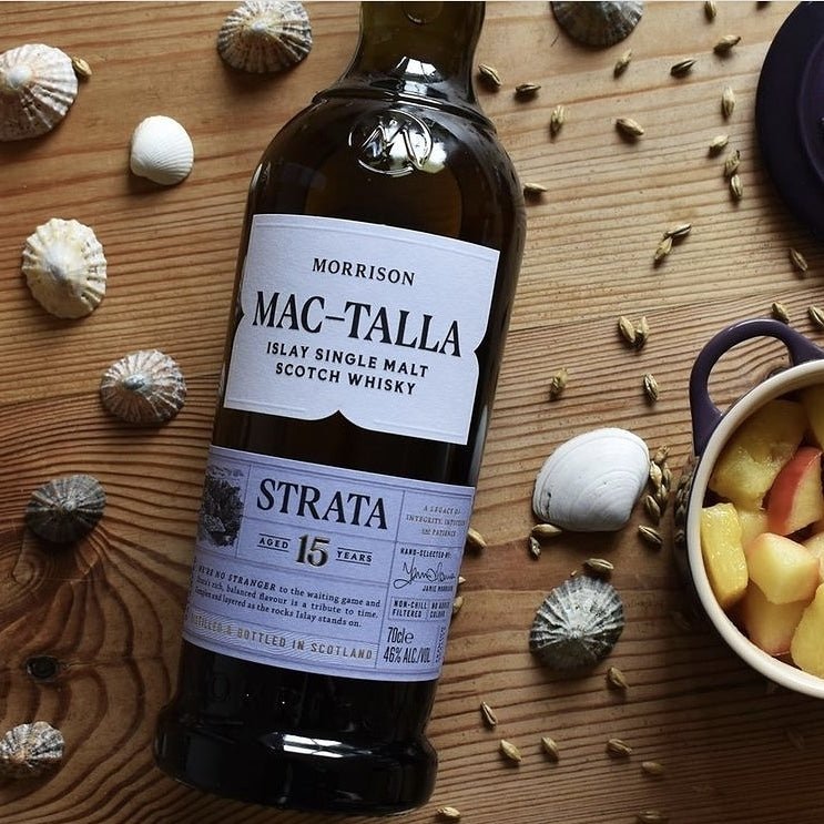 Mac-Talla Strata 15y 2022 Whisky Islay single malt 0,7l 46% vol. mit GP Morrison