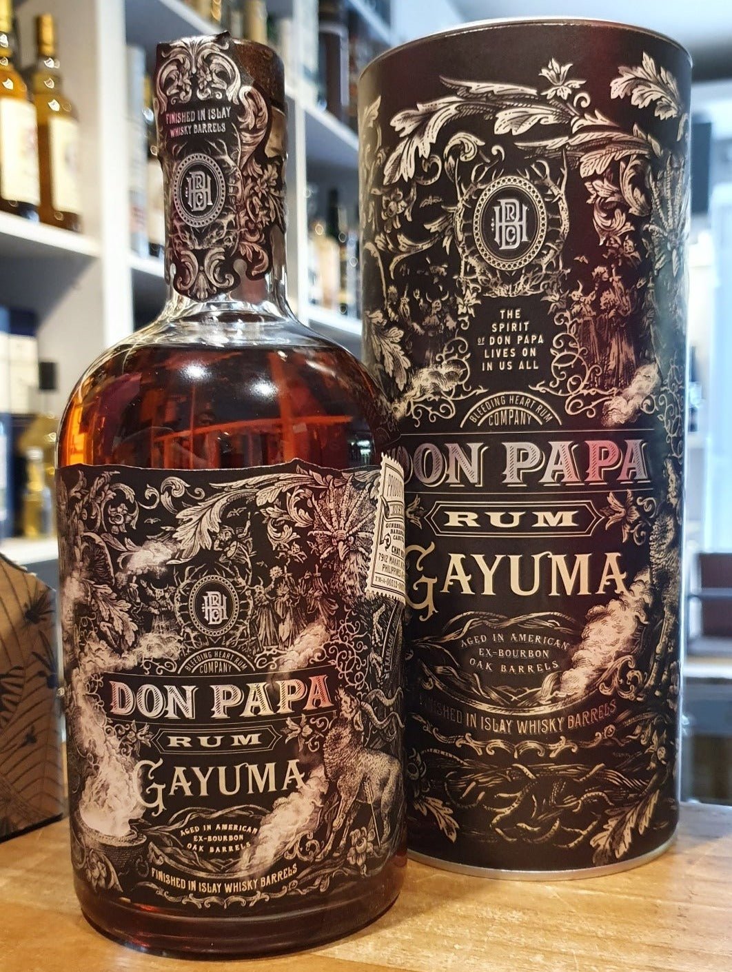 Don Papa Gayuma 2022 Philippinen 0,7l 43% vol.  Da es philippinische Tradition
