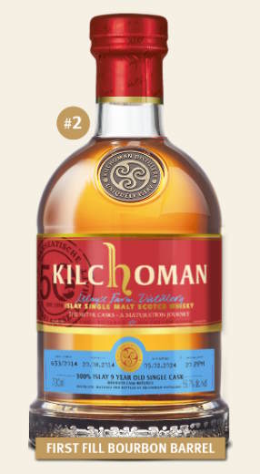 Kilchoman Vintage 2014 9y 2024 0,7l 56,7 %vol. Whisky single cask #653