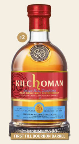 Kilchoman Vintage 2014 2024 0,7l 56,7 %vol. Whisky single cask #653 Bourbon fin. 20 ppm