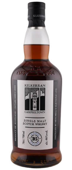 Kilkerran 16y 2026&nbsp;0,7l 46%vol.&nbsp; Schottland Campbeltown Mitchell’s Glengyle Distillery Cask Types: 0 % Bourbon, 100 % Oloroso Sherry