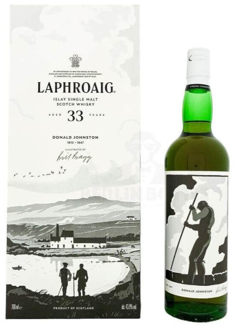 Laphroaig 33 y Strong Character Whisky 0,7l 43,8 % vol.