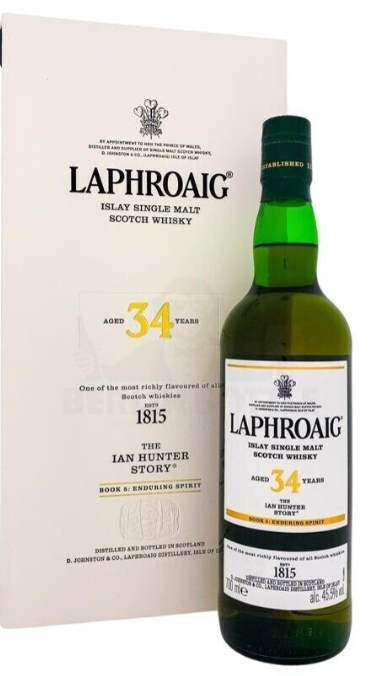 Laphroaig 34y Ian Hunter Whisky 0,7l 45,5% vol. chapter 5