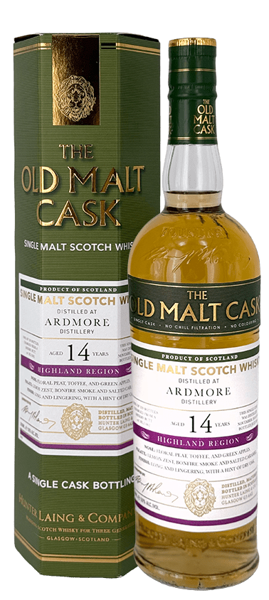 Ardmore 2010 Sherry Butt 14 y single cask OMC 50% vol. 0,7l old malt cask Whisky Hunter Laing
