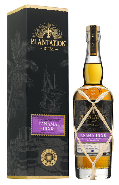 Plantation Panama 14y Rye Whiskey 2021 XO 0,7l 51,9% vol. hm single cask Rum Fassabfüllung Sonderedition limitiert