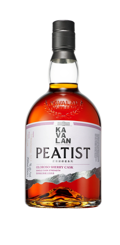 Kavalan Peatist Ex - Sherry vol 0.7l Fl 58,6%vol. Taiwan Whisky