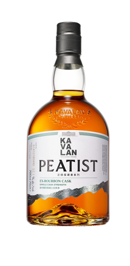 Kavalan Peatist Ex - Bourbon vol 0.7l Bottle 56,3%vol. Taiwan Whisky