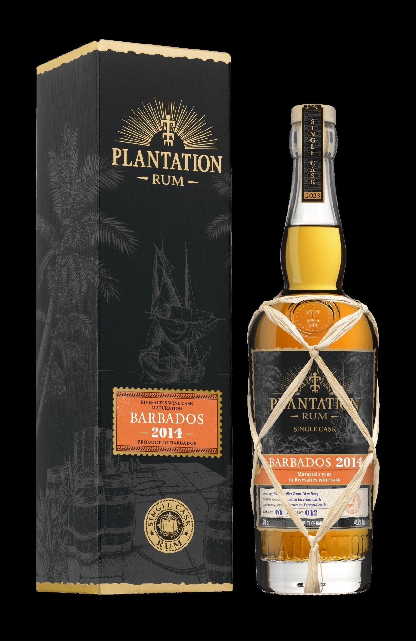 Plantation Barbados 2014 2023 Rivesaltes Finish XO 0,7l 47,9 % vol. single cask Rum EX