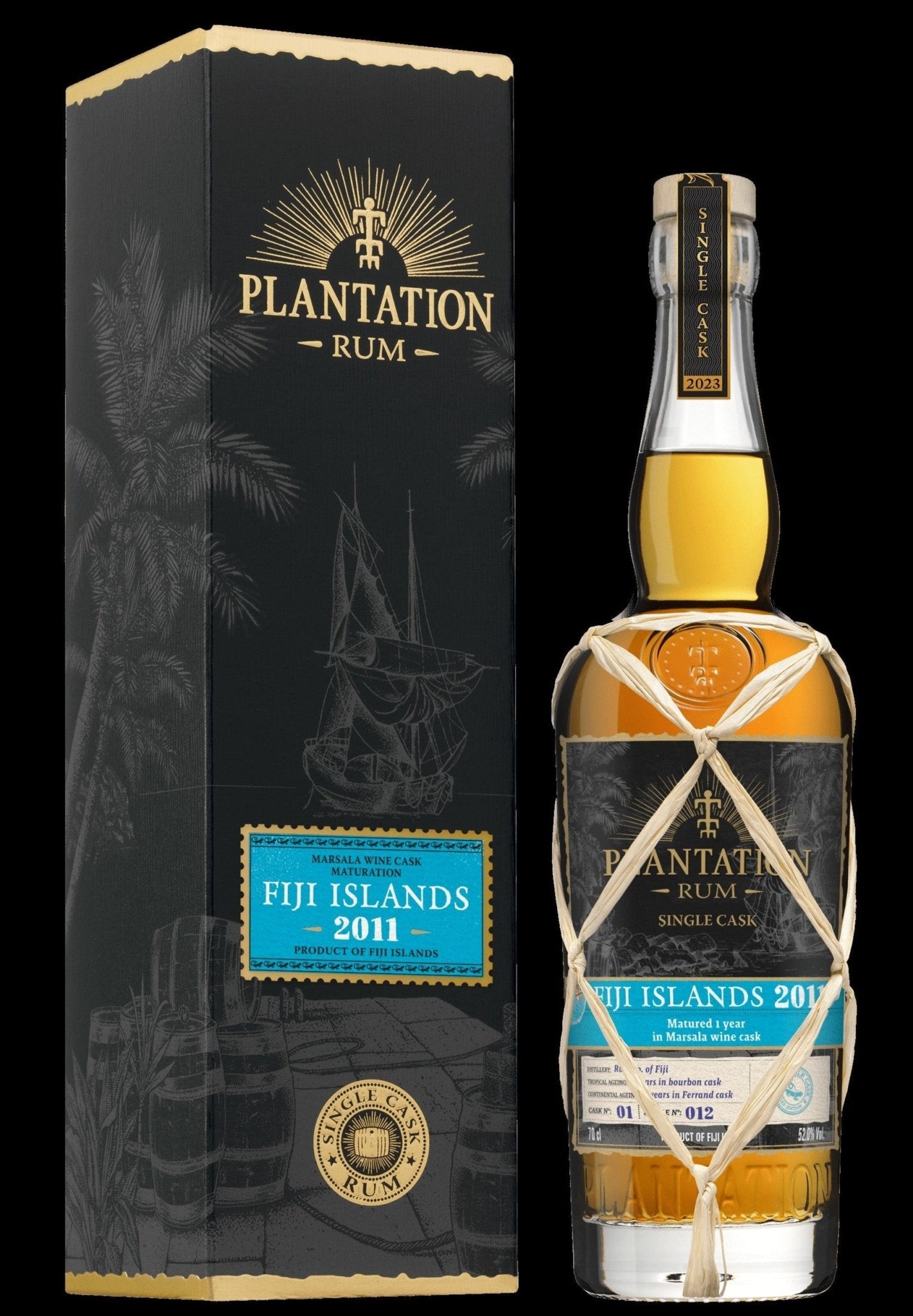 Plantation Fiji 2011 2023 #7 Marsala Finish XO 0,7l 51,7 % vol. single cask Rum