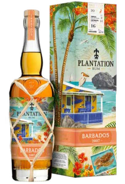 Plantation one time Barbados 2007 2023 Terraverra Nr.3 0,7l 48,7% vol. limited Edition Rum Sonderedition limitiert